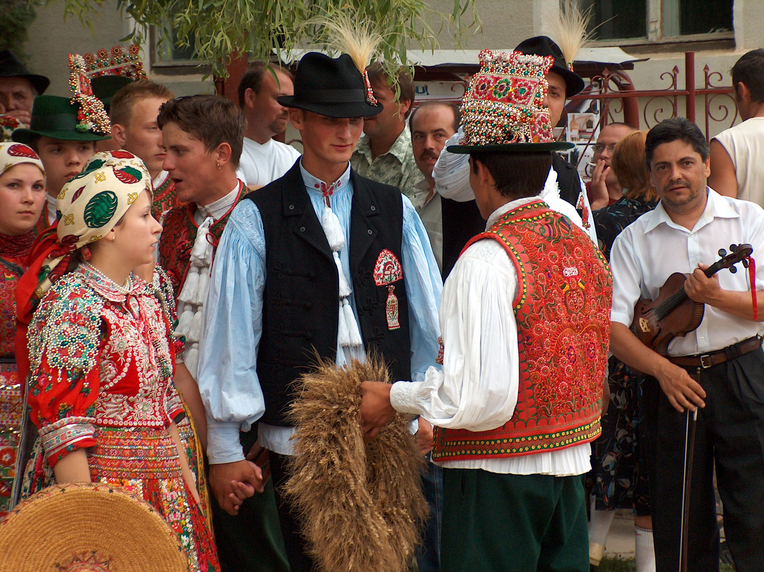 A mérai együttes a vistai falunapon (2005)